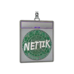 Sticker Slab | nettik (Foil) | Cologne 2026
