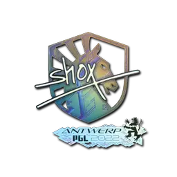 Sticker | shox (Holo) | Antwerp 2022