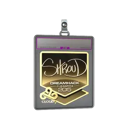 Sticker Slab | shroud (Gold) | Cluj-Napoca 2015