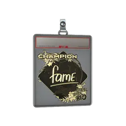 Sticker Slab | fame (Gold, Champion) | Rio 2022