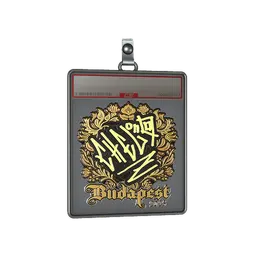 Sticker Slab | chelo (Gold) | Budapest 2025