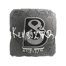 Sticker | kensizor (Foil) | Austin 2025