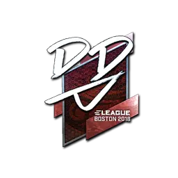 Sticker | DD (Foil) | Boston 2018