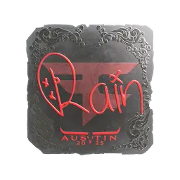 Sticker | rain (Foil) | Austin 2025