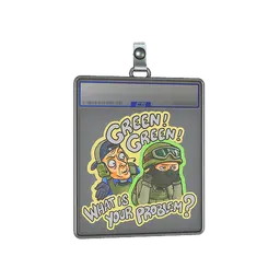 Sticker Slab | Green's Problem