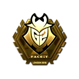 Sticker | G2 Esports (Gold) | London 2018