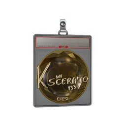 Sticker Slab | KSCERATO (Gold) | Katowice 2019