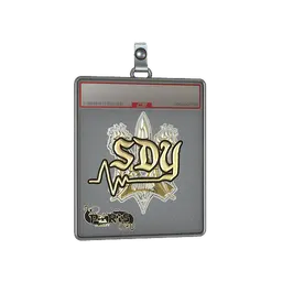 Sticker Slab | sdy (Gold) | Paris 2023
