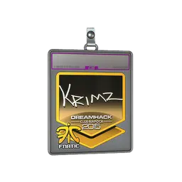 Sticker Slab | KRIMZ (Foil) | Cluj-Napoca 2015