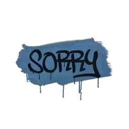 Sealed Graffiti | Sorry (Monarch Blue)