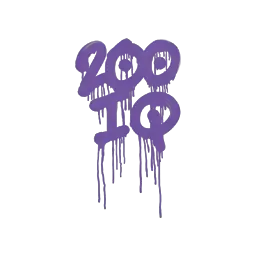 Sealed Graffiti | 200 IQ (Monster Purple)