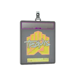 Sticker Slab | TRAVIS (Holo) | Copenhagen 2024