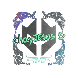 Sticker | chayJESUS (Holo) | Austin 2025