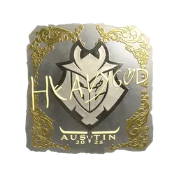 Sticker | Heavygod (Gold) | Austin 2025
