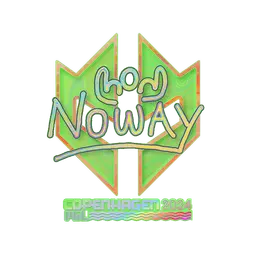 Sticker | noway (Holo) | Copenhagen 2024