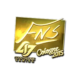 Sticker | FNS (Gold) | Cologne 2015