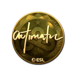 Sticker | autimatic (Gold) | Katowice 2019