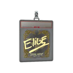 Sticker Slab | EliGE (Gold) | Austin 2025