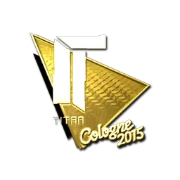 Sticker | Titan (Gold) | Cologne 2015