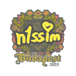 Sticker | n1ssim | Budapest 2025