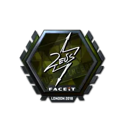 Sticker | Zeus (Foil) | London 2018