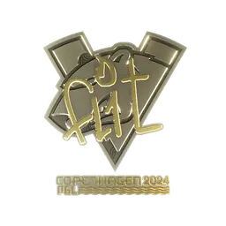 Sticker | FL1T (Gold) | Copenhagen 2024