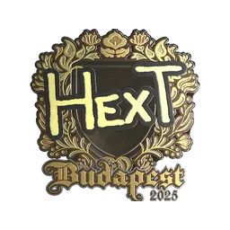 Sticker | HexT (Gold) | Budapest 2025