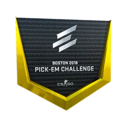 Gold Boston 2018 Pick'Em Trophy