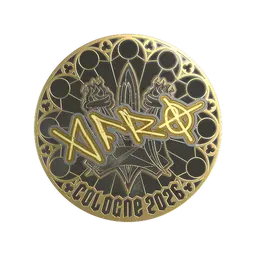 Sticker | afro (Gold) | Cologne 2026
