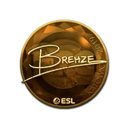 Sticker | Brehze (Gold) | Katowice 2019