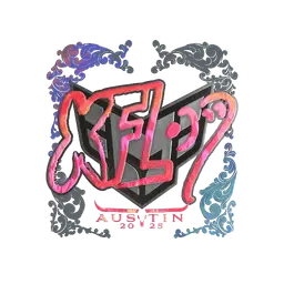 Sticker | xfl0ud (Holo) | Austin 2025