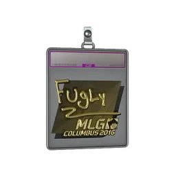 Sticker Slab | FugLy (Gold) | MLG Columbus 2016