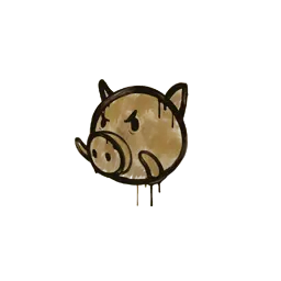 Sealed Graffiti | Piggles (Desert Amber)