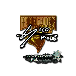 Sticker | sico (Glitter) | Antwerp 2022