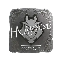Sticker | Heavygod (Foil) | Austin 2025