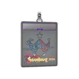 Sticker Slab | Sonic (Glitter) | Shanghai 2024