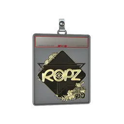 Sticker Slab | ropz (Gold) | Rio 2022