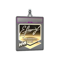 Sticker Slab | flamie (Gold) | Cluj-Napoca 2015