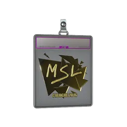 Sticker Slab | MSL (Gold) | Cologne 2016