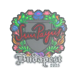Sticker | SunPayus (Embroidered) | Budapest 2025