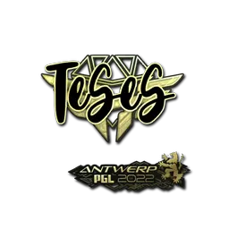 Sticker | TeSeS (Gold) | Antwerp 2022