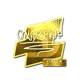 Sticker | coldzera (Gold) | Atlanta 2017