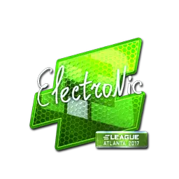 Sticker | electronic (Foil) | Atlanta 2017