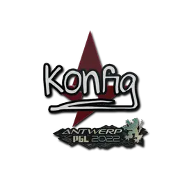 Sticker | k0nfig | Antwerp 2022
