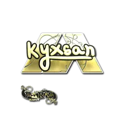 Sticker | kyxsan (Gold) | Paris 2023