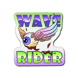 Sticker | Toxic Wave Rider