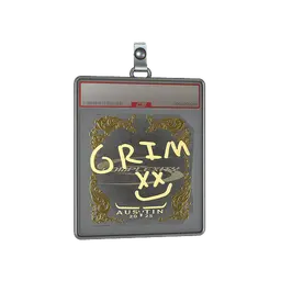 Sticker Slab | Grim (Gold) | Austin 2025