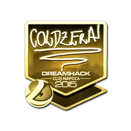 Sticker | coldzera (Gold) | Cluj-Napoca 2015