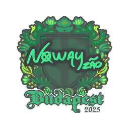 Sticker | noway | Budapest 2025