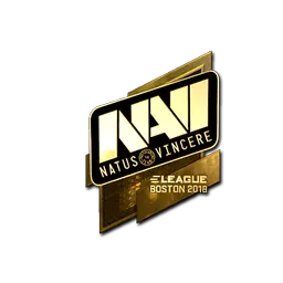Sticker | Natus Vincere (Gold) | Boston 2018